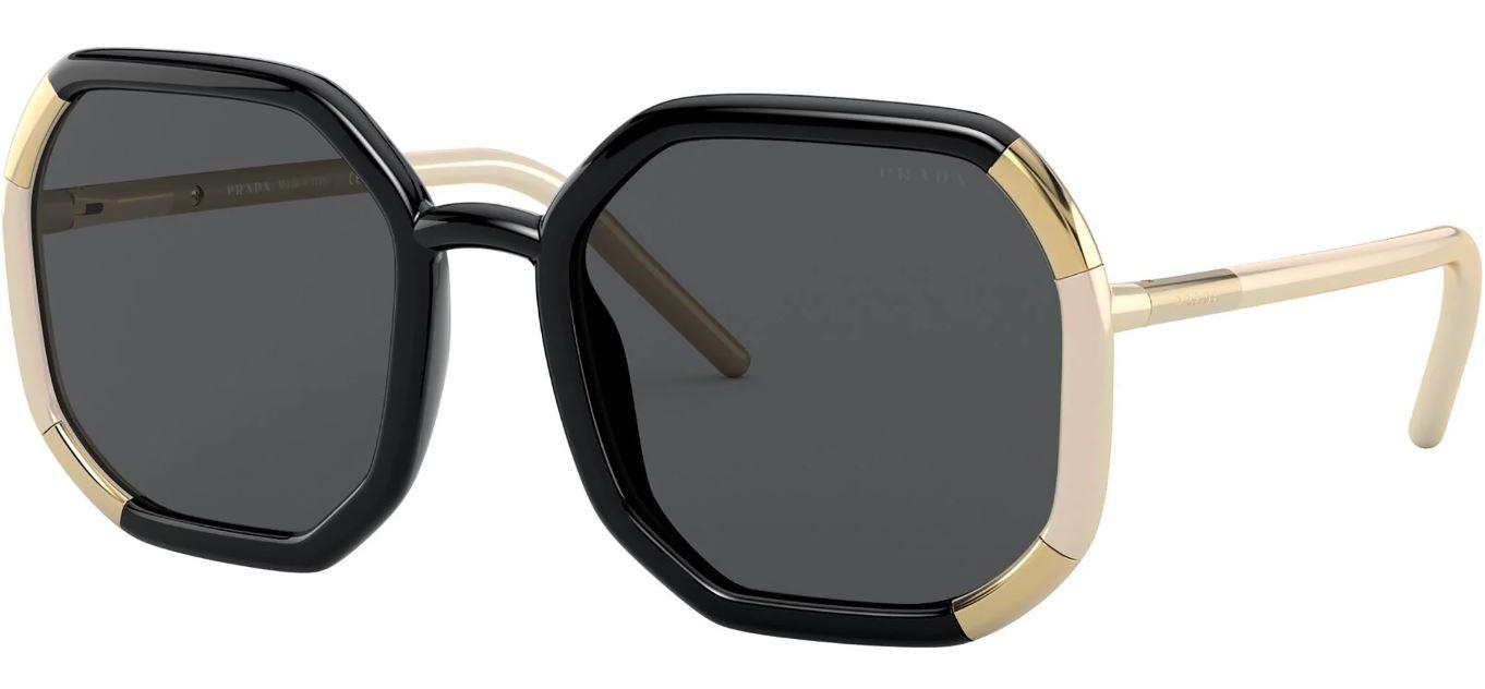 Prada Ženske naočare za sunce 0PR 20XS 02F5S0 58, Bež-crne