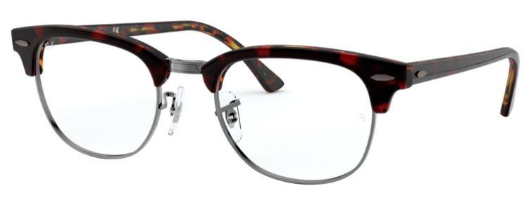 Ray-Ban Okvir za naočare RX5154, Crno-crveni