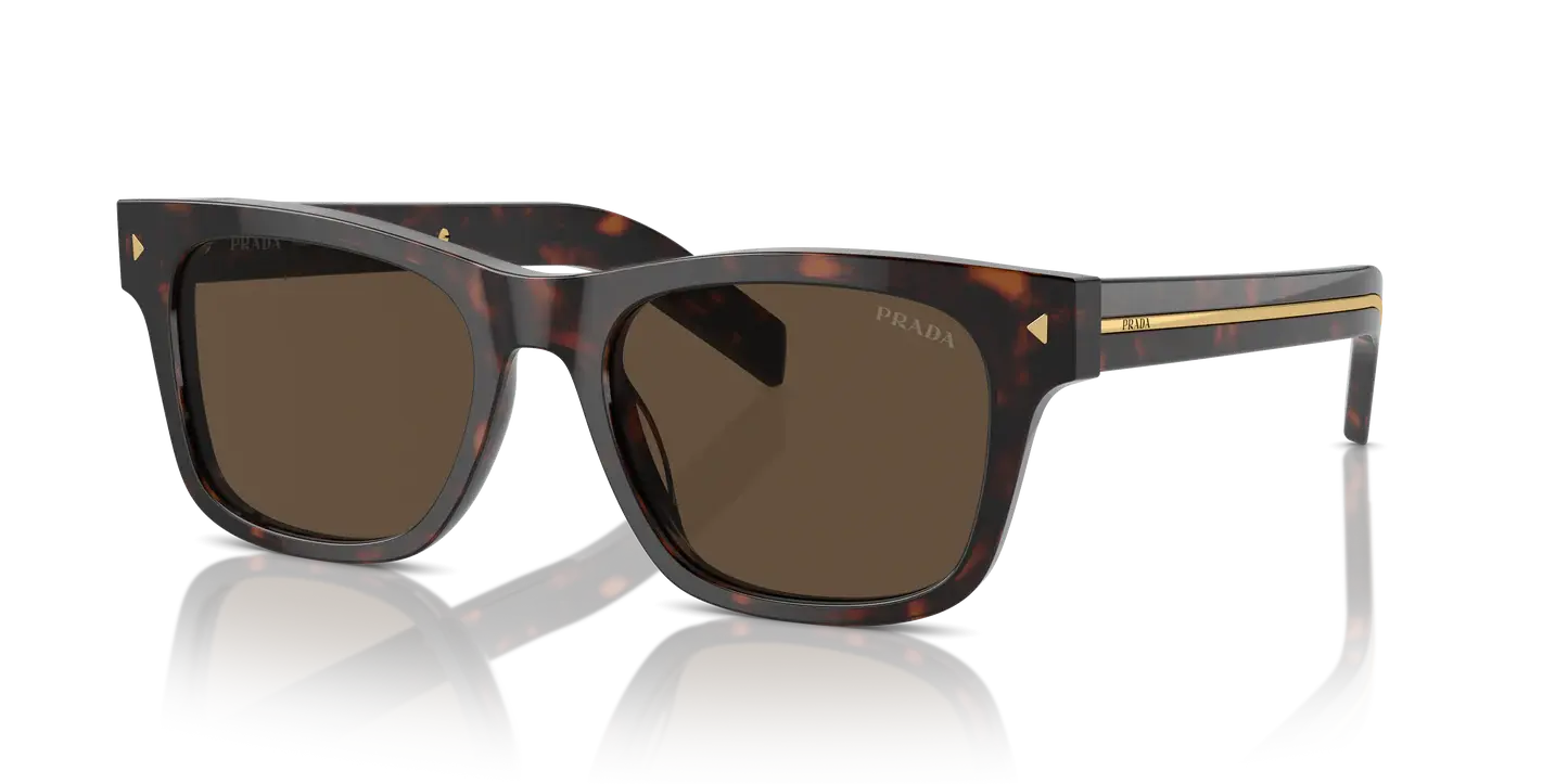 Prada Sunčane naočare 0PR A17S 17N70F, Crno-braon