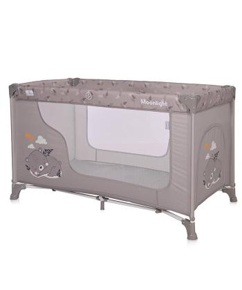 Lorelli Prenosivi krevetac Moonlight, 1 nivo, Bež