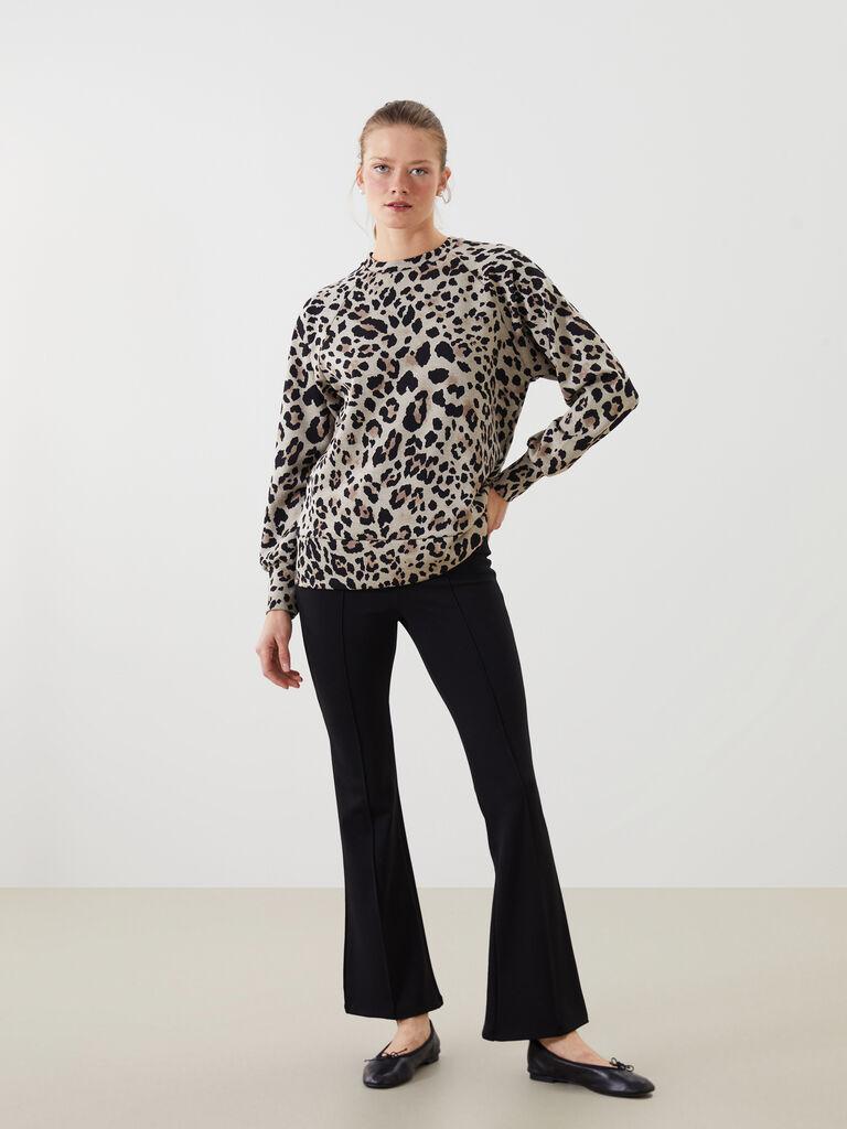 LC Waikiki Ženske pantalone W5AR56Z8-CVL, Crne