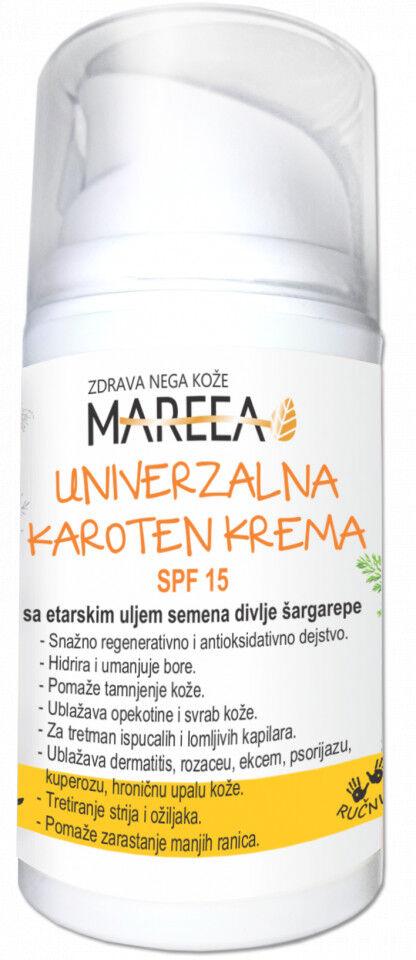 Mareea Univerzalna prirodna karoten krema, SPF 15, 50 ml