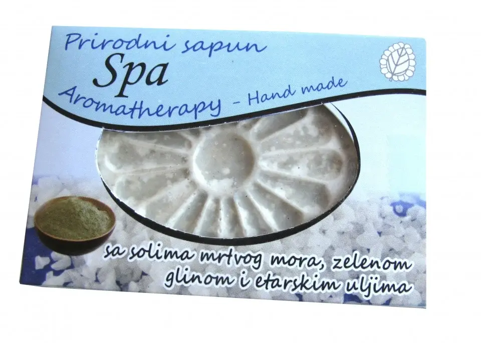 Mareea Prirodni aromaterapijski sapun sa solima i glinom Spa, 75 g