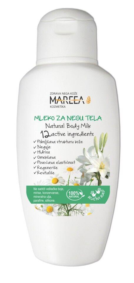 Mareea Prirodno mleko za negu tela, 200 ml