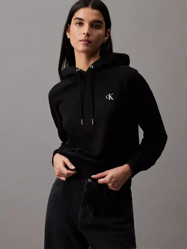 Calvin Klein Ženski duks J20J213178, Crni