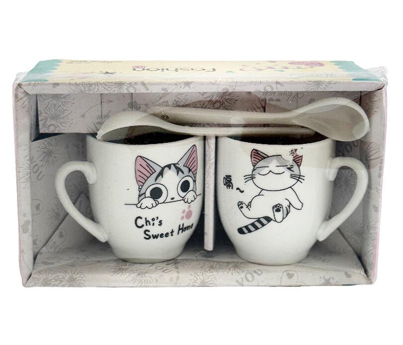 Asch Set šolja sa kašicom 5716, 2 komada, 75ml, Beli