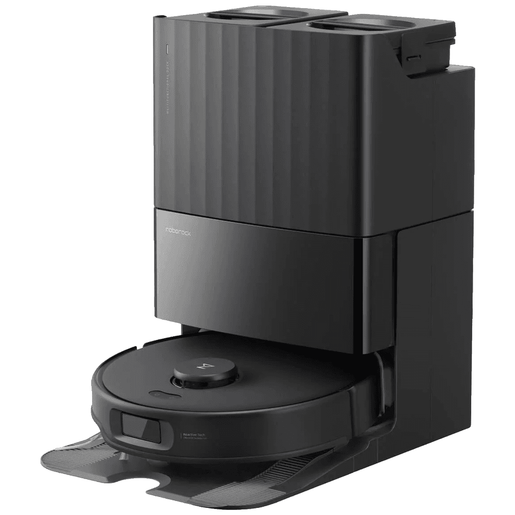 Roborock Robot usisivač sa stanicom za pražnjenje Qrevo Edge 5V1, 5200mAh, 18500 Pa, crni