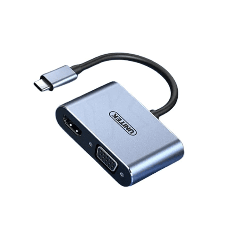 Sotako Adapter Type-C na VGA 1080p + HDMI 4K 30Hz