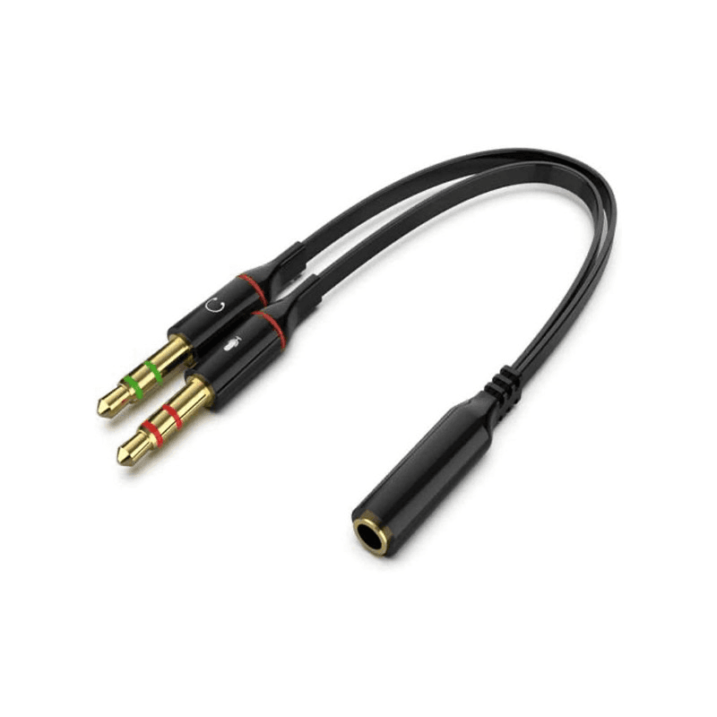 Adapter 3.5mm na 2x 3.5mm