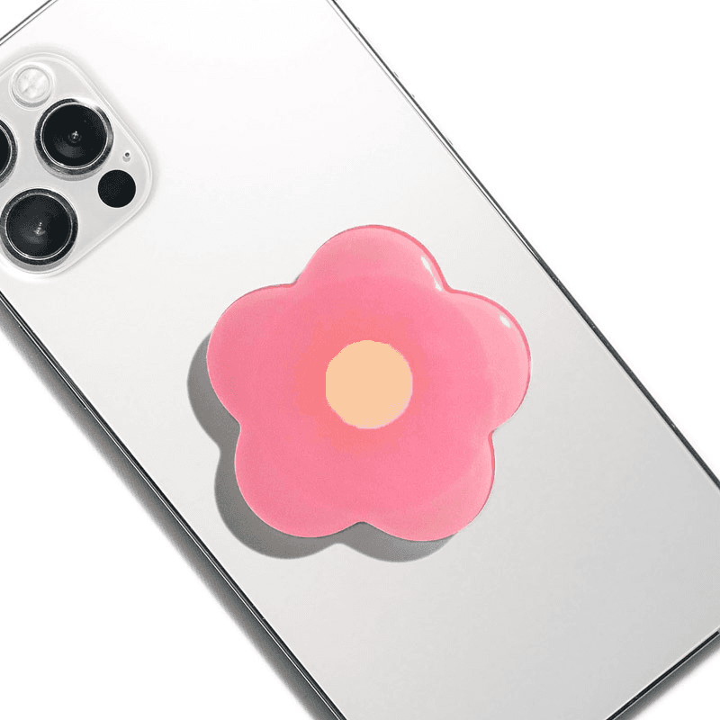 PopSocket za telefon Flower, Narandžasti