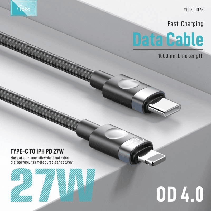 Konfulon Kabl Type-C na iPhone Lightning Joko DL62, 27W, 1m
