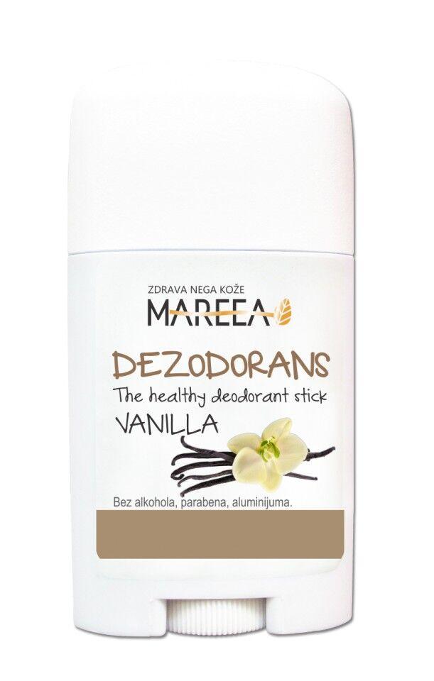 Mareea Prirodni dezodorans u stiku Vanila, 33 g