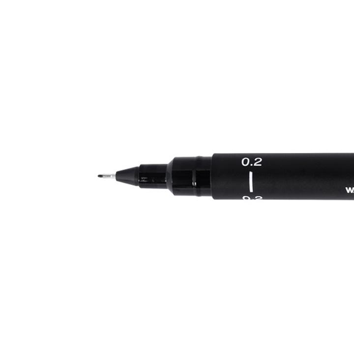 UNI PIN Marker, 0.2mm, Crni