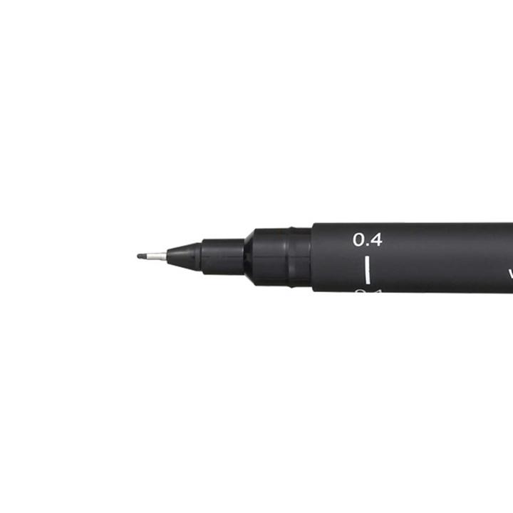 UNI PIN Marker, 0.4mm, Crni