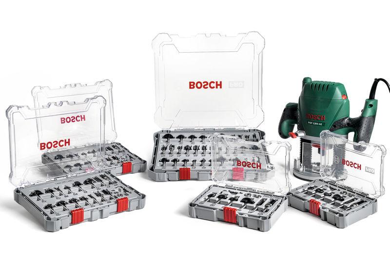 Bosch Set glodala sa glodalicom POF 1200 AE, 1200W