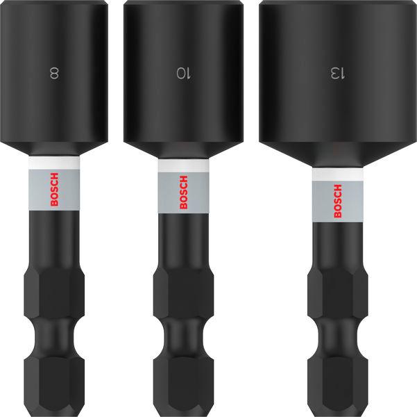 Bosch Pro Nasadni ključevi 2608521U64, 8 / 10 / 13 × 50 mm