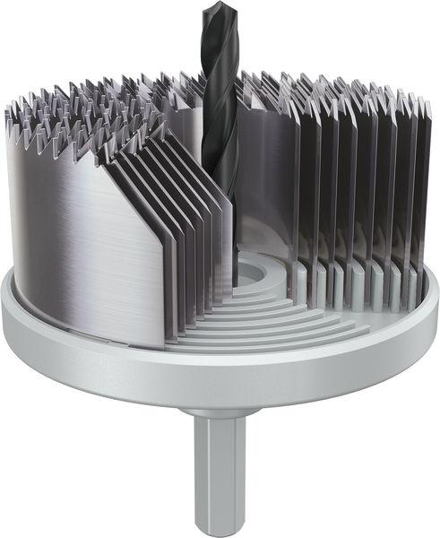 Bosch Set kruna za drvo/gips 2608594509, 8 delova