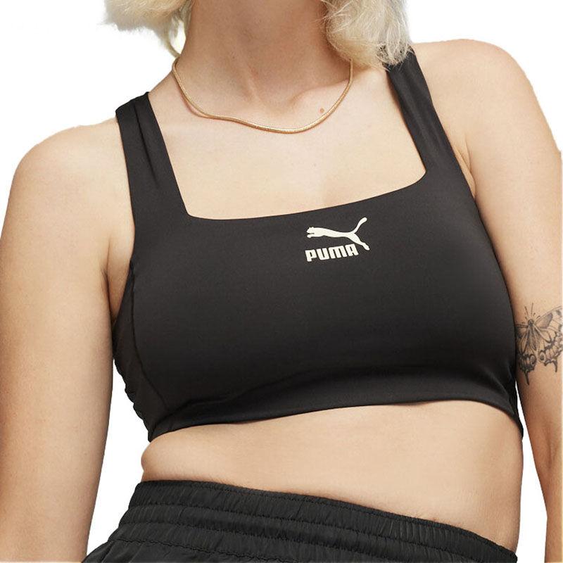 Puma ženski kratki top T7, crni