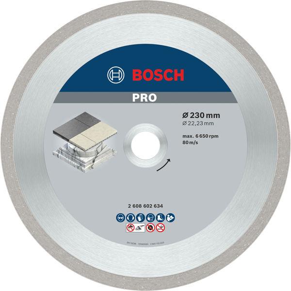 Bosch Dijamantska ploča za keramiku PRO  230 mm 2608602634