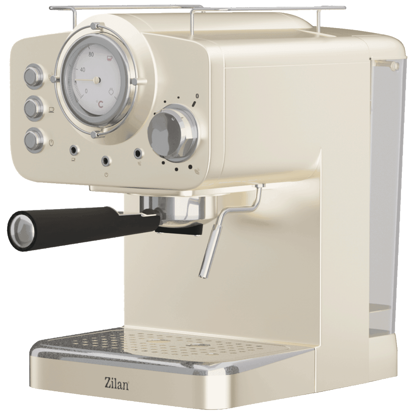 Zilan Aparat za esspreso kafu ZLN2992, 1100W, Retro, Bež