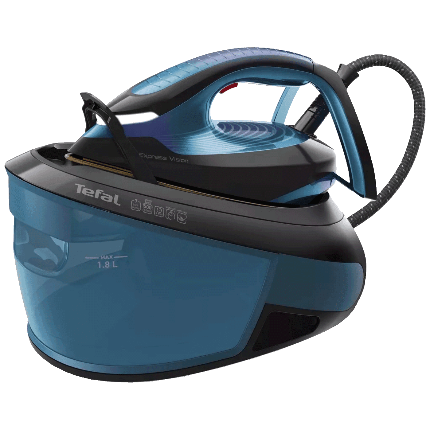 Tefal SV8151E0 pegla na paru, 2800 V, Tefal Ekpress Vision, plava