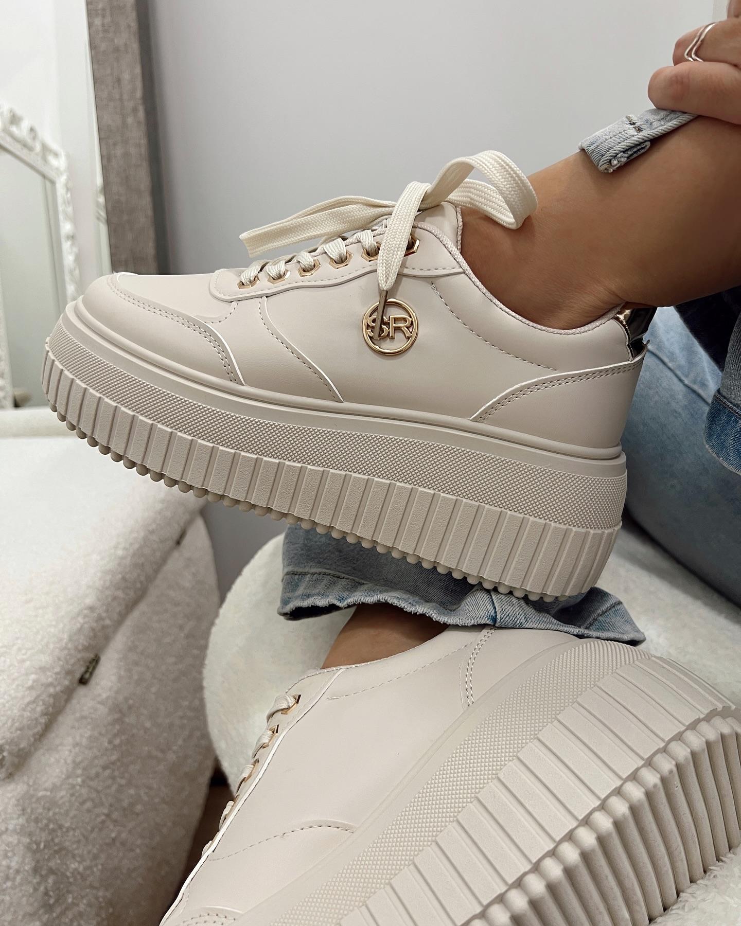 HOP HOP SHOP Ženske patike E840, Bež