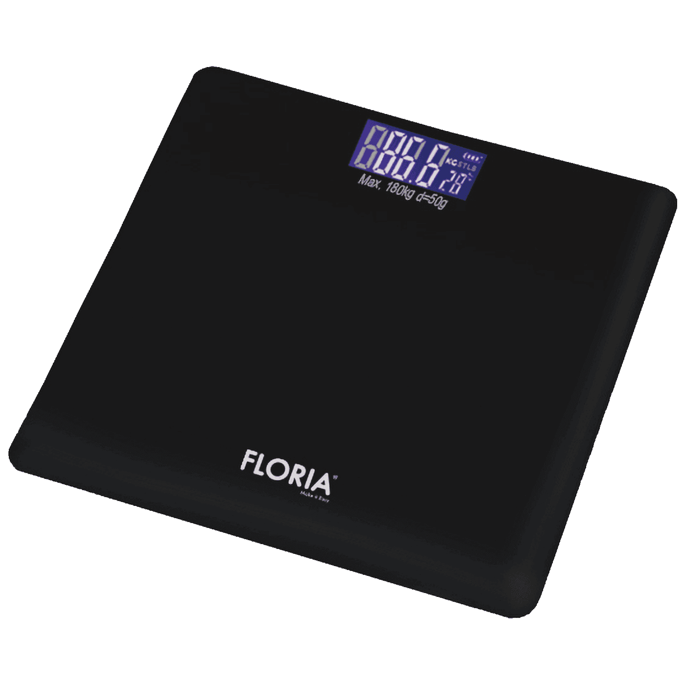FLORIA ZLN7684 Vaga za telo, do 180 kg, crna