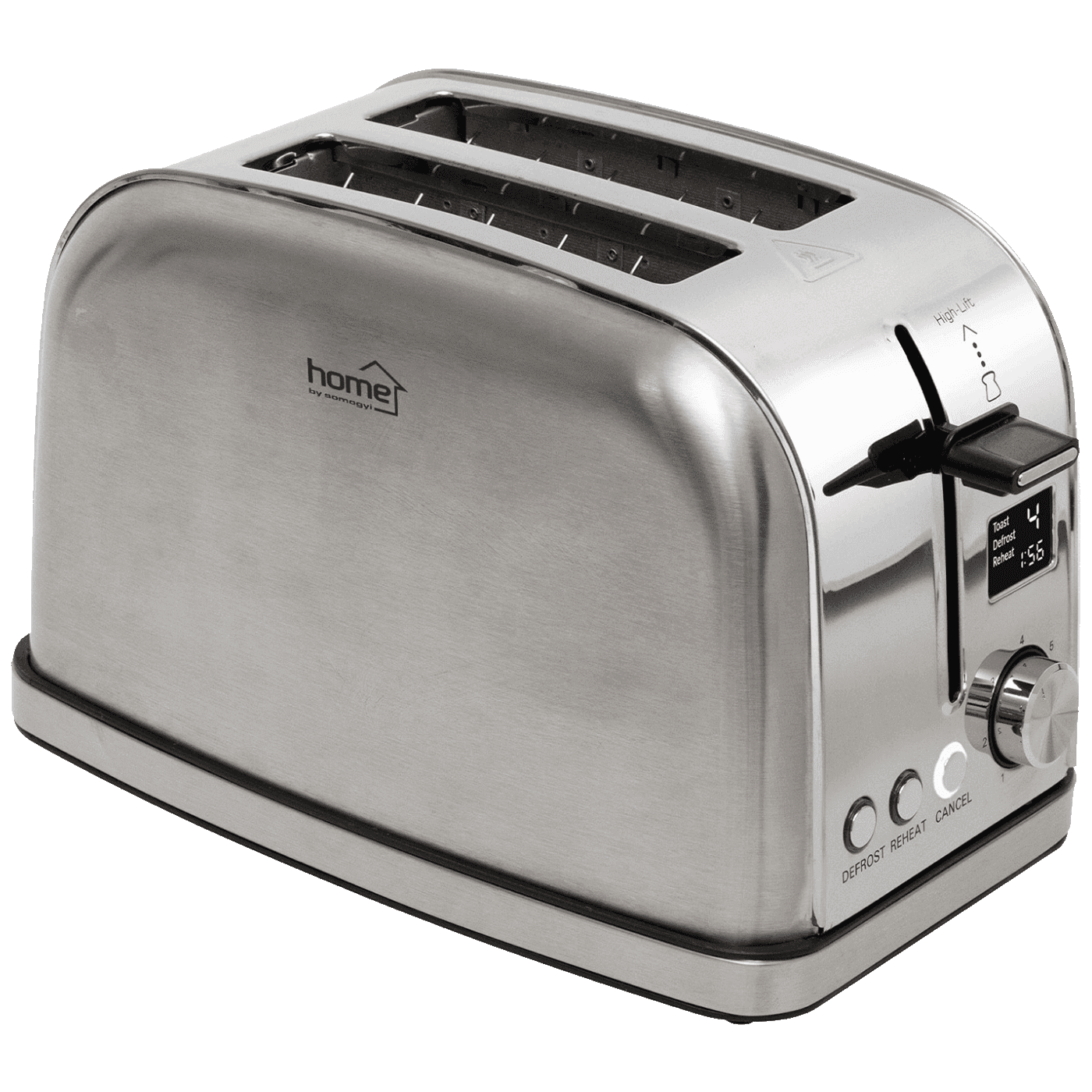 kućni LCD - HGKP22LCD toster, 950V, za 2 kriške, 7 nivoa pečenja