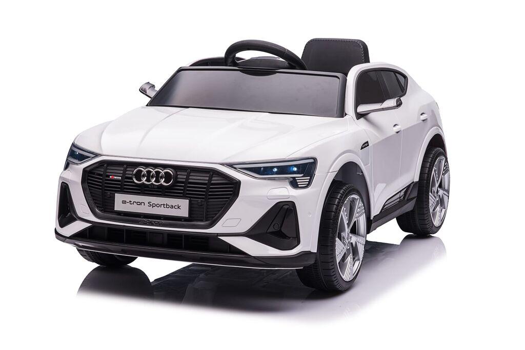 Eurobajk Auto na akumulator za decu Audi E-tron Sportback, Beli