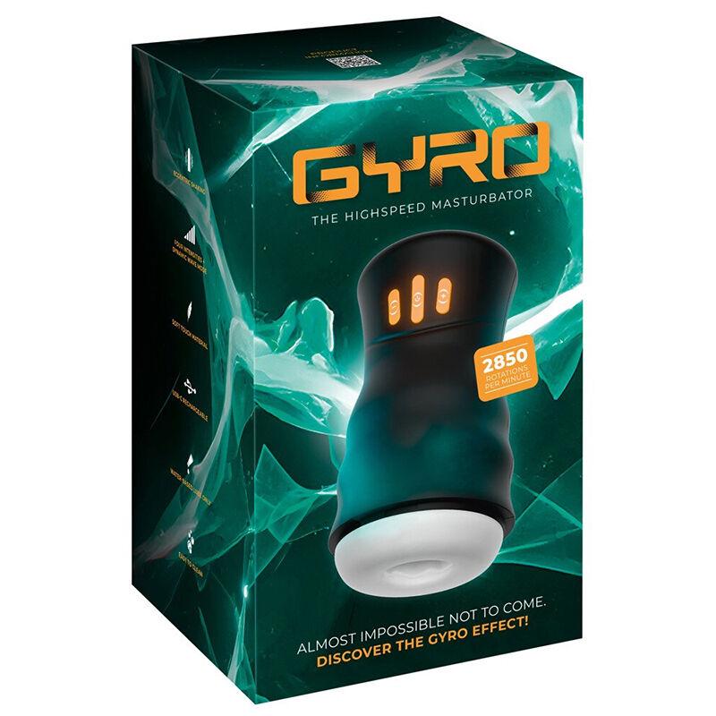 Beau Coeur Masturbator GYRO The Highspeed 54060050000, 17.2cm, Crno-zeleni