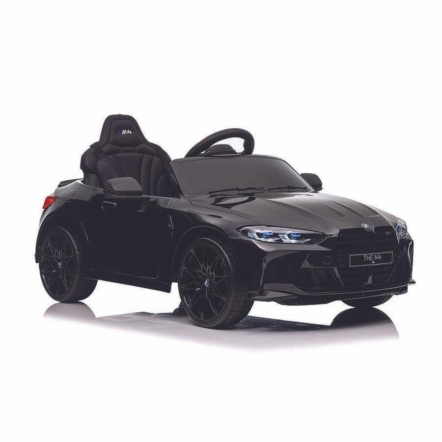 Eurobajk Auto na akumulator za decu BMW M4, Crni