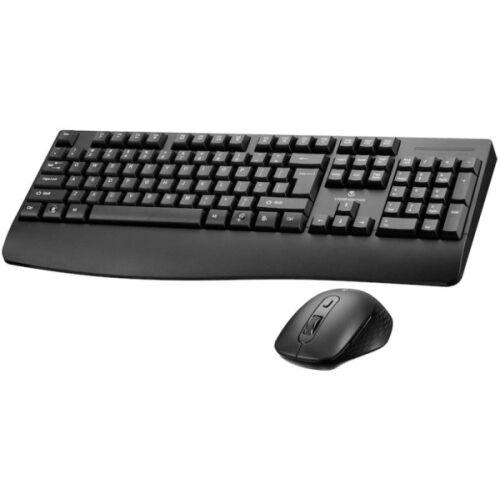Volkano Set Bežična tastatura +  bežični miš Meteor US VK-20245-BK, Crni