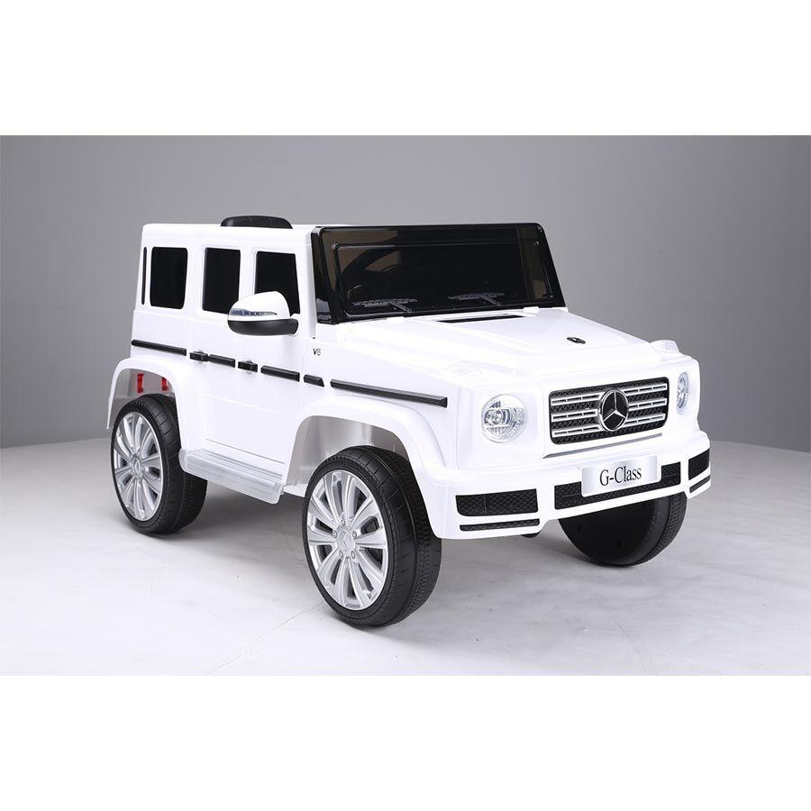 Eurobajk Auto na akumulator za decu Mercedes G Class, Beli