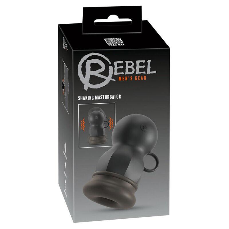 Rebel Masturbator 05585910000, 14.8cm, Crni