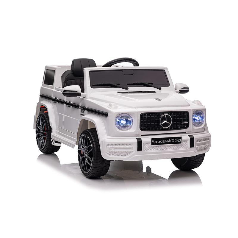 Eurobajk Auto na akumulator za decu Mercedes AMG G63L, Beli