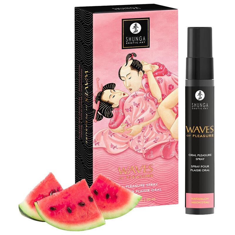 Shunga Oralni sprej Waves of Pleasure 06314500000, Lubenica, 20ml