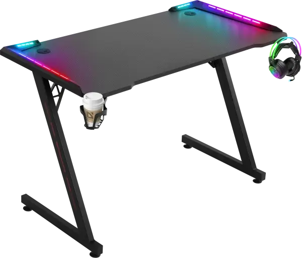 DEFENDER Gejming sto Idol, 60x75x120 cm, Crni