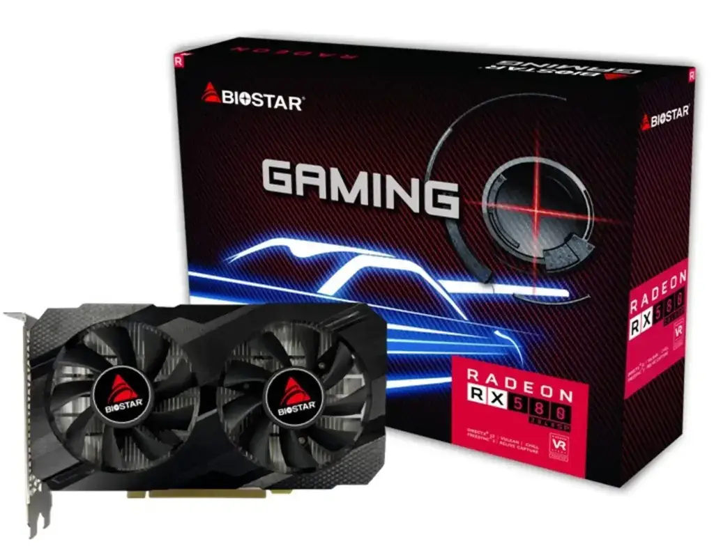 AMD Grafička kartica Biostar RX580, 8 GB GDDR5, 256 bit