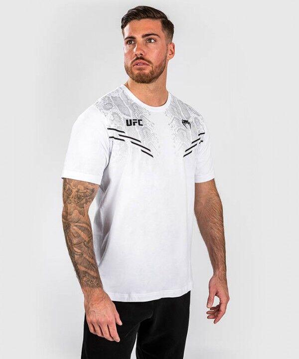 Venum Muška sportska majica UFC Adrenaline by Venum Replica, Kratak rukav, Bela