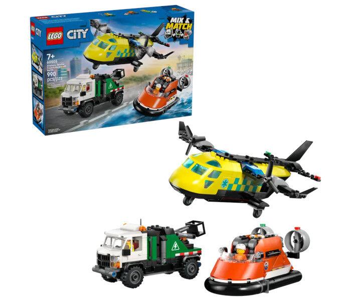 Lego kockice Avion, servisni kamion i kuća..., grad