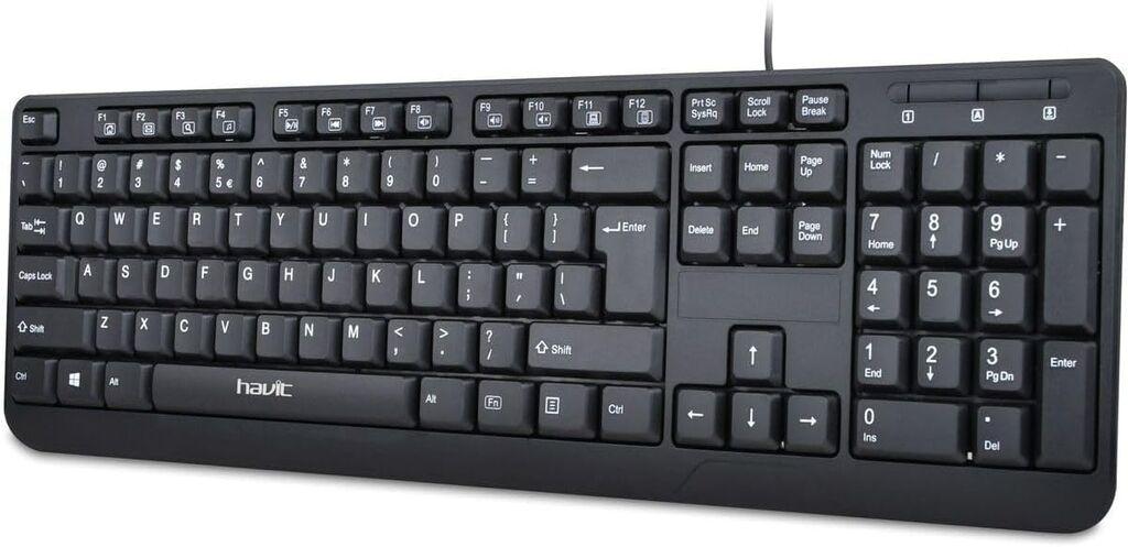 Havit Tastatura HV-KB378 Crna