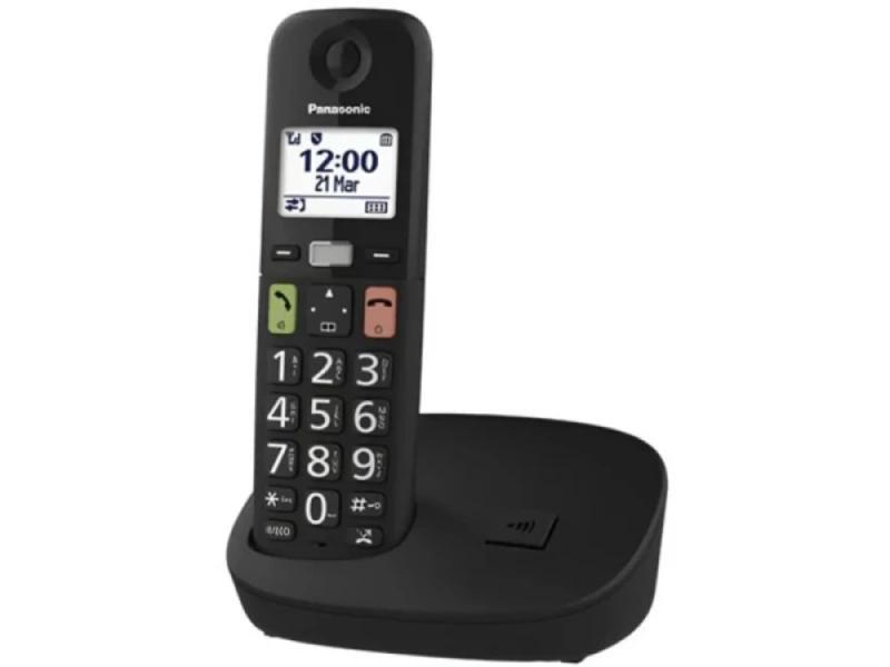 Panasonic Bežični telefon KX-TGU110FXB, Crni