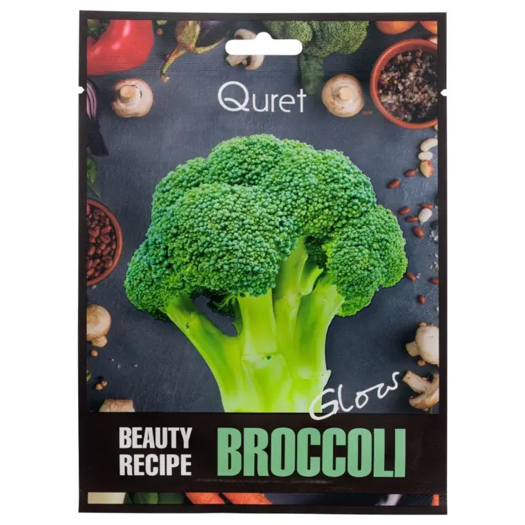 Quret Sheet maska Beauty Recipe Broccoli