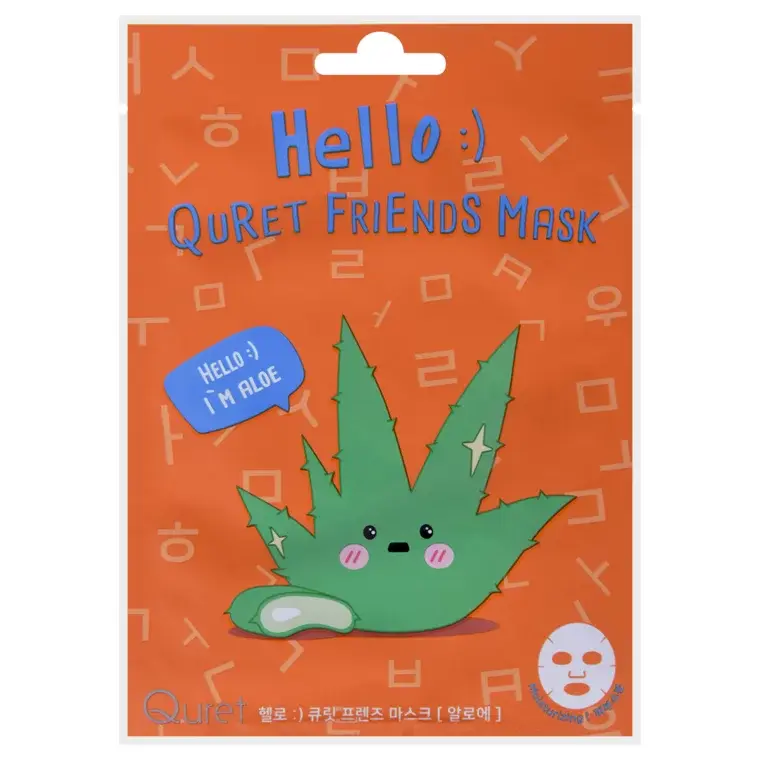 Quret Sheet maska Hello Friends Aloja