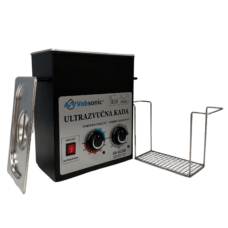 Vabsonic Ultrazvučna kada 6L DD, 40 kHz, Crna