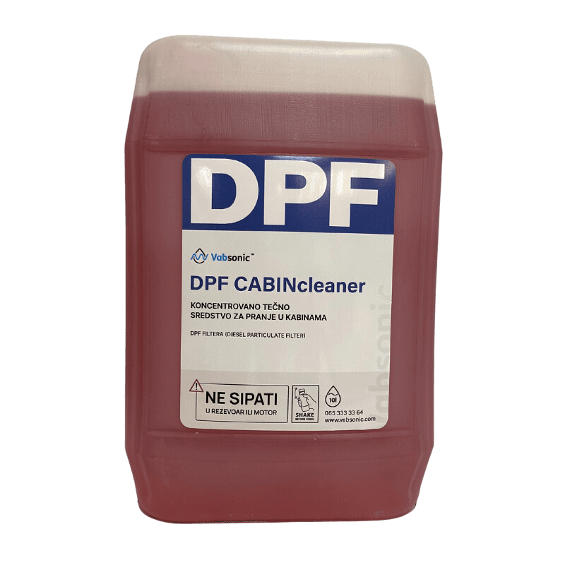 Vabsonic DPF CABIN cleaner za čišćenje DPF filtera u kabinama 10 l