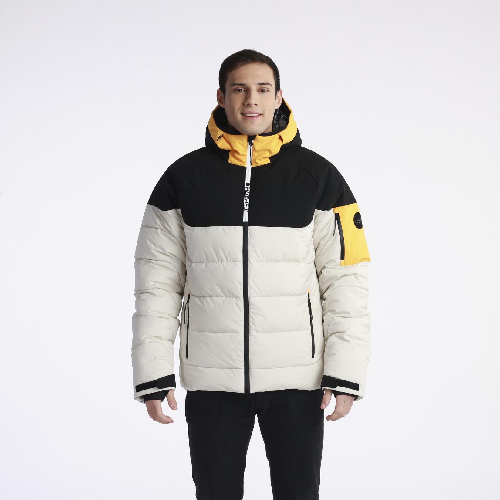 Icepeak Muška jakna Edgerton M, Crno-bela