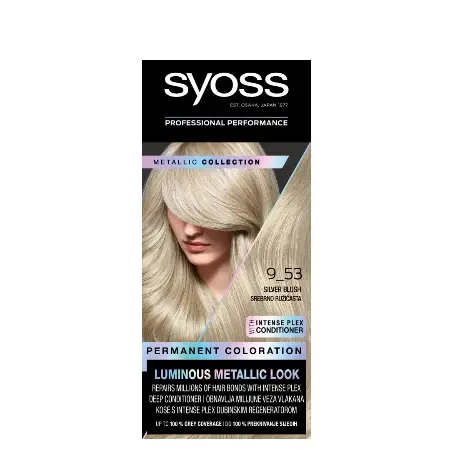 Syoss Farba za kosu 9-53 Luminous Metallic, Silver Blush