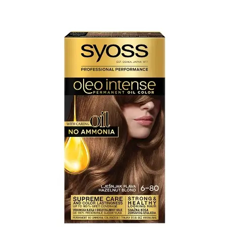Syoss Farba za kosu 6-80 Oleo Color, Lešnik plava