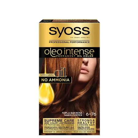 Syoss Farba za kosu 6-76 Oleo Color, Topla bakarna